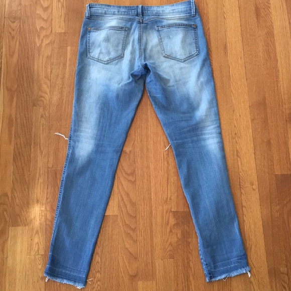 MNG Distressed Jeans Size US 8 EUR 40 - Picture 4 of 5